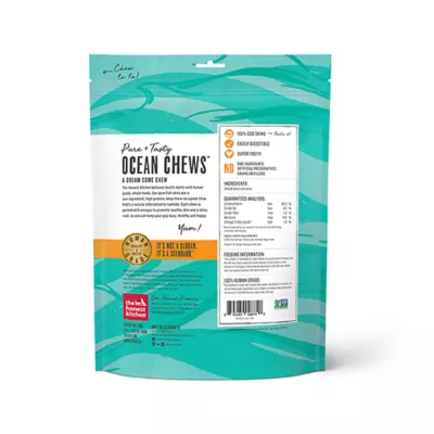 Product The Honest Kitchen Ocean Chews Crispy Cod Fish Skins Adult Dog Treats - 5.5 oz