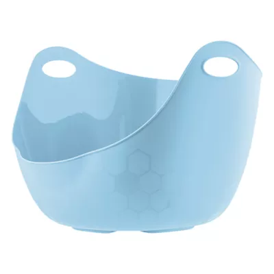 Product IRIS, Flexi Cat Litter Pan with Handles and Pour Spout, Blue