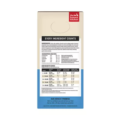 The Honest Kitchen Wholemade Whole Grain Adult Dehydrated Dog Food - Turkey - Image 8