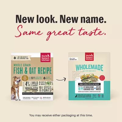 Product The Honest Kitchen Wholemade Whole Grain Adult Dehydrated Dog Food - Fish