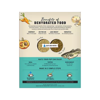 Product The Honest Kitchen Wholemade Whole Grain Adult Dehydrated Dog Food - Fish