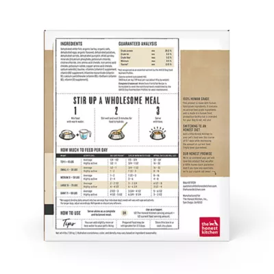 Product The Honest Kitchen Whole Grain Dehydrated Adult Dog Food - Fish