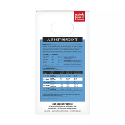 Product The Honest Kitchen Wholemade Limited Ingredient Grain Free Adult Dehydrated Dog Food - Turkey