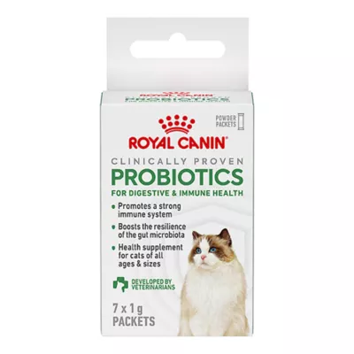 Royal Canin Cat Supplement - Probiotics for Digestive & Immune Health Powder Packets, 7-30 ct - Image 1