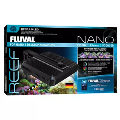 Fluval® Reef Nano 4.0 LED Saltwater Aquarium Light for Saltwater Reef Tanks - Image 1