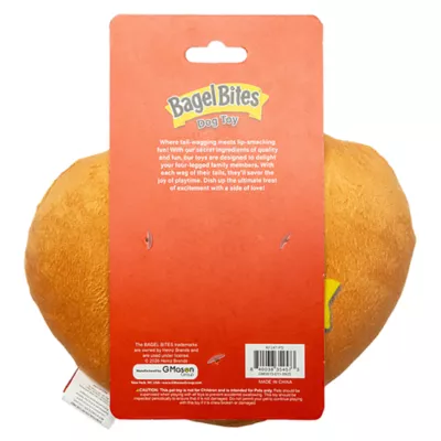 Product Joyhound® Valentines Day Bagel Bites Pizza Dog Toy