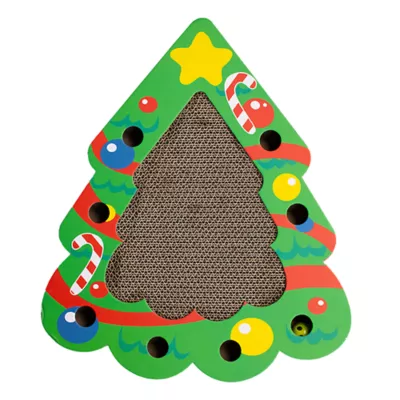 Product Holiday Tree Cat Scratcher