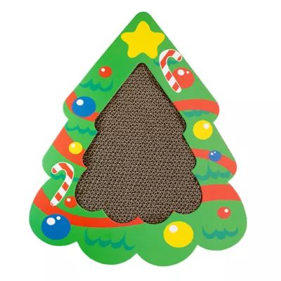 Product Holiday Tree Cat Scratcher