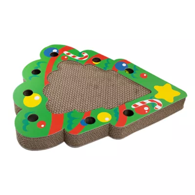 Product Holiday Tree Cat Scratcher