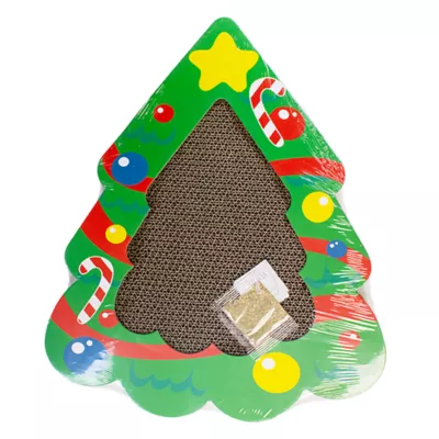 Product Holiday Tree Cat Scratcher