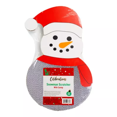 Product Merry & Bright® Snowman Scratcher with Catnip