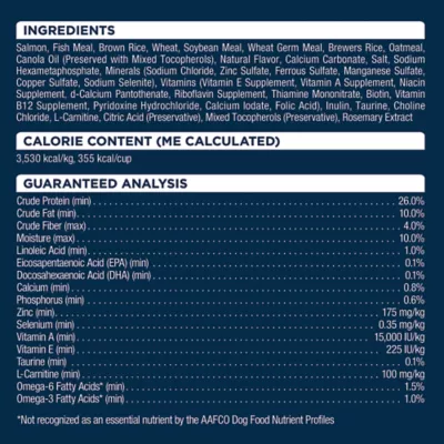 Authority Sensitive Stomach & Skin Senior Adult Dry Dog Food - Salmon - Image 7