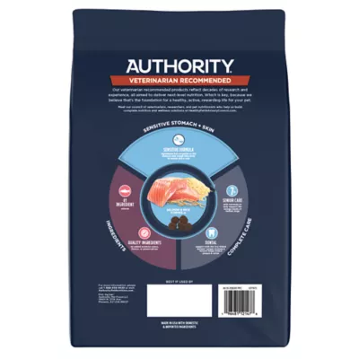 Authority Sensitive Stomach & Skin Senior Adult Dry Dog Food - Salmon - Image 8
