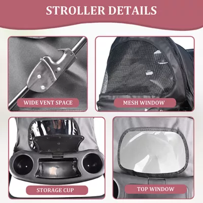 Product Jespet 4Wheel Pet Stroller