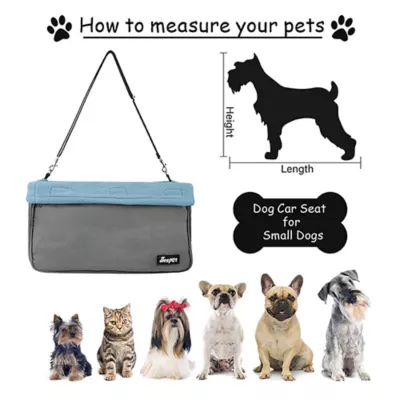 Product Jespet Dog Car Seat, Grey, 16-in