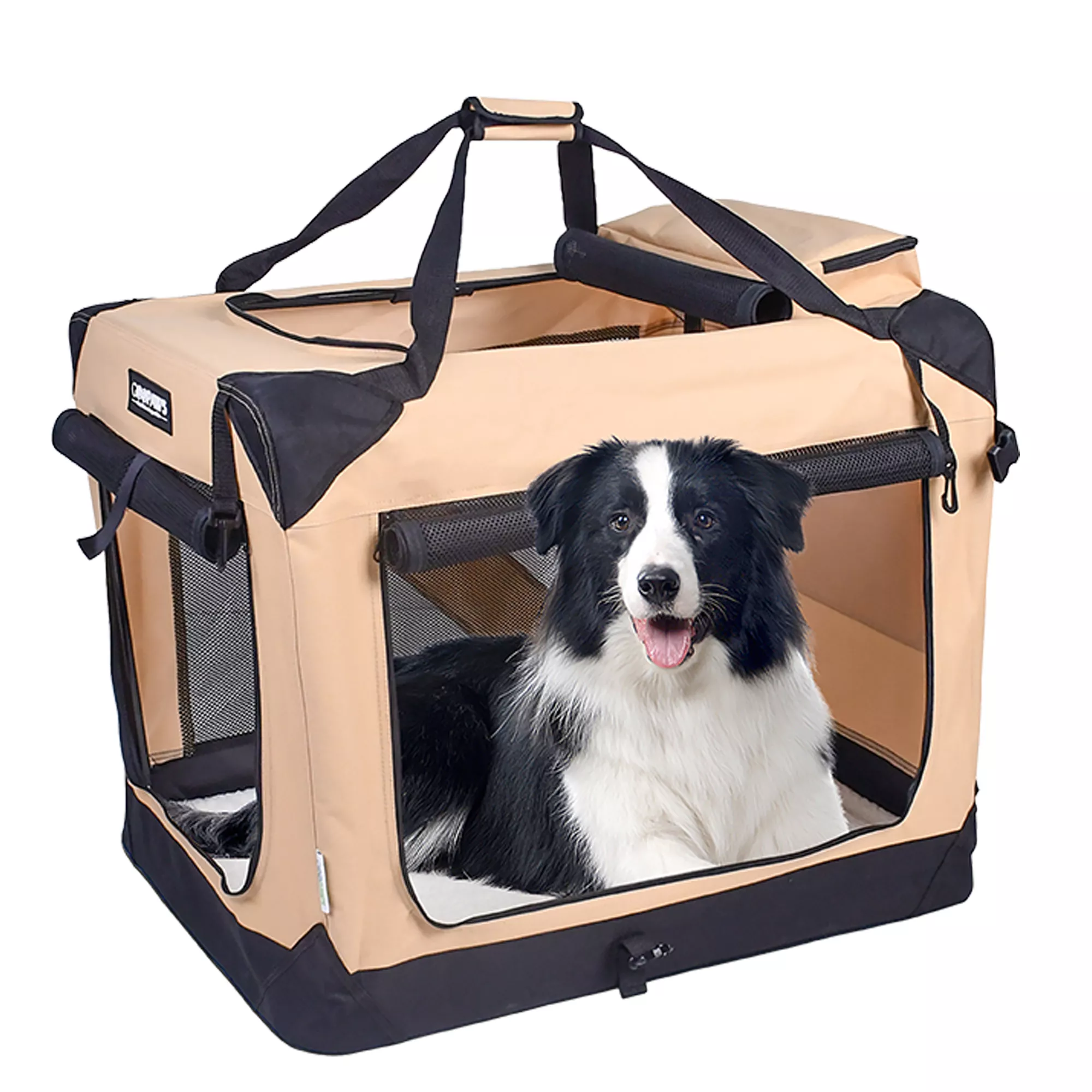 Jespet Soft-Sided Dog Crate, 30-in