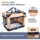 Product Jespet Soft-Sided Dog Crate, 30-in