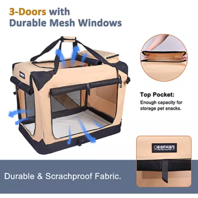 Product Jespet Soft-Sided Dog Crate, 36-in