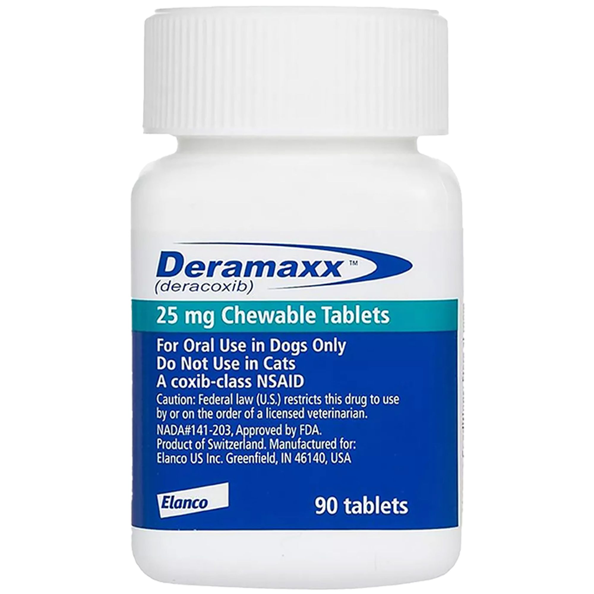 Deramaxx Chewable Tablets for Dogs 25 mg