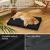 Bedsure® Orthopedic Waterproof Dog Bed with Sherpa & Oxford Fabric Removable Cover & Egg Crate Foam image thumbnail 3