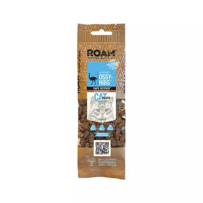 ROAM® Ossy-Nibs Cat Treats - Cape Ostrich, 0.7 Oz - Image 1