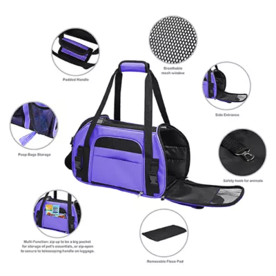 Jespet Pet Carrier - Dog & Cat Travel Carrier - Image 5
