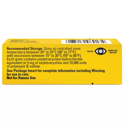 Terramycin Ophthalmic Ointment for Dogs, Cats & Horses - (3.5-g) Tube - Image 2