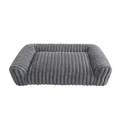 Arlee Home & Pet Saddle Sofa Memory Foam Pet Bed - Image 1