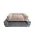 Arlee Home & Pet Saddle Sofa Memory Foam Pet Bed image thumbnail 4