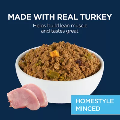 Authority Homestyle Adult Wet Dog Food - Minced Turkey, 13 oz - Image 3