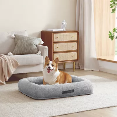 Arlee Home & Pet Bumper Box Memory Foam Pet Bed - Image 2