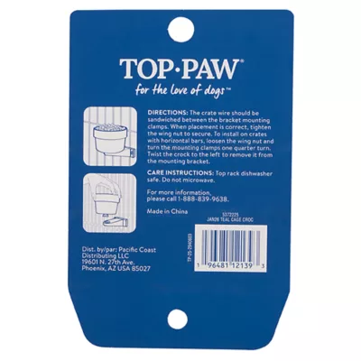 Product Top Paw® Crate Feeding Bowl