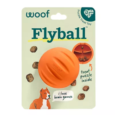 Product WOOF Flyball Treat Dispensing Dog Toy