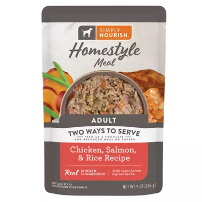 Simply Nourish Homestyle Adult Wet Dog Food - Complete Meal or Meal Topper, 9 oz - Image 1