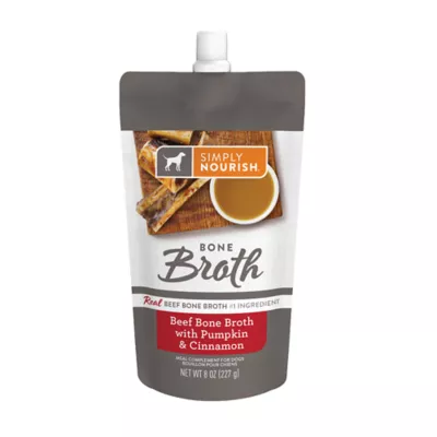 Simply Nourish Original Adult Dog Meal Toppers - Bone Broth, 8 oz - Image 1