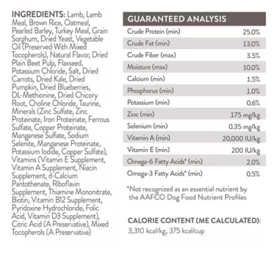 Simply Nourish Original Adult Dry Dog Food - Lamb & Oatmeal - Image 6