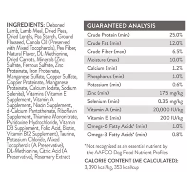 Simply Nourish® Limited Ingredient Diet Adult Dry Dog Food - Lamb & Pea - Image 6