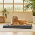 Bedsure® Orthopedic Waterproof Dog Bed with Sherpa & Oxford Fabric Removable Cover & Egg Crate Foam image thumbnail 5