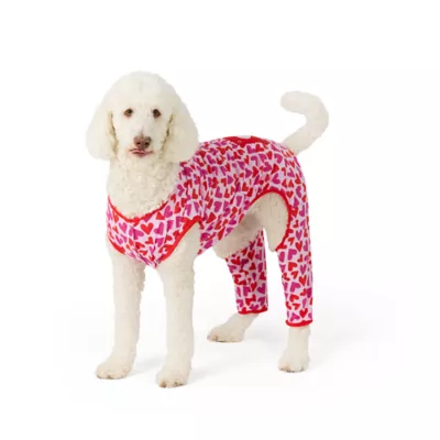 Top Paw® Valentine's Day Dog Pajamas - Image 1