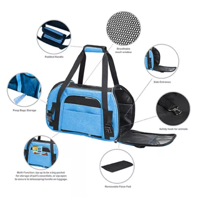 Product Jespet Soft-Sided Pet Carrier,17-in