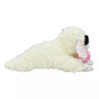 Product MULTIPET'S LAMB CHOP HOLDING A MUSHROOM DOG TOY