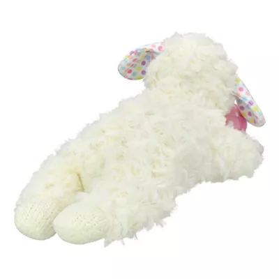 Product MULTIPET'S LAMB CHOP HOLDING A MUSHROOM DOG TOY