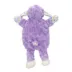 MULTIPET'S LAMB CHOP PURPLE FLATTIE CRINKLE DOG TOY image thumbnail 4
