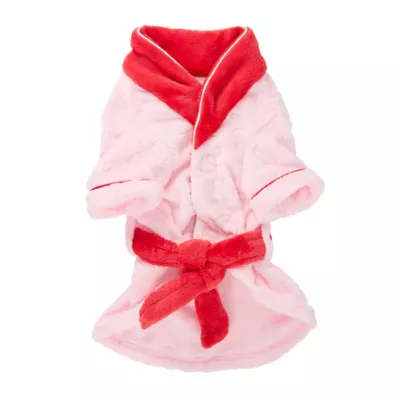 Top Paw® Vday Dog Robe - Image 3