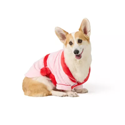 Top Paw® Vday Dog Robe - Image 1