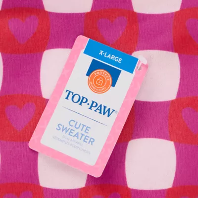 Product Top Paw® Plaid Sweater
