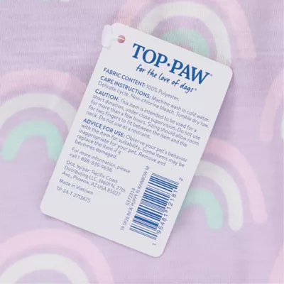 Top Paw® New Puppy Rainbow Pajamas - Image 6