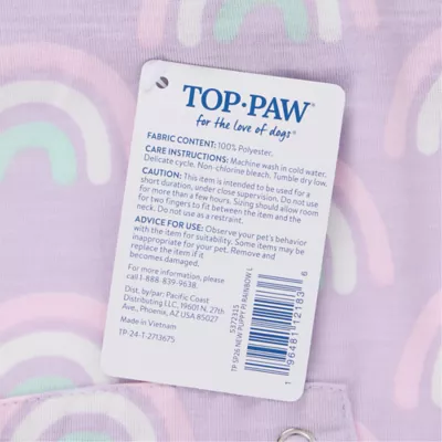 Top Paw® New Puppy Rainbow Pajamas - Image 6