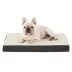 Bedsure® Orthopedic Waterproof Dog Bed with Sherpa & Oxford Fabric Removable Cover & Egg Crate Foam image thumbnail 1