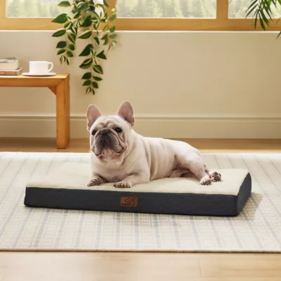 Bedsure® Orthopedic Waterproof Dog Bed with Sherpa & Oxford Fabric Removable Cover & Egg Crate Foam - Image 5